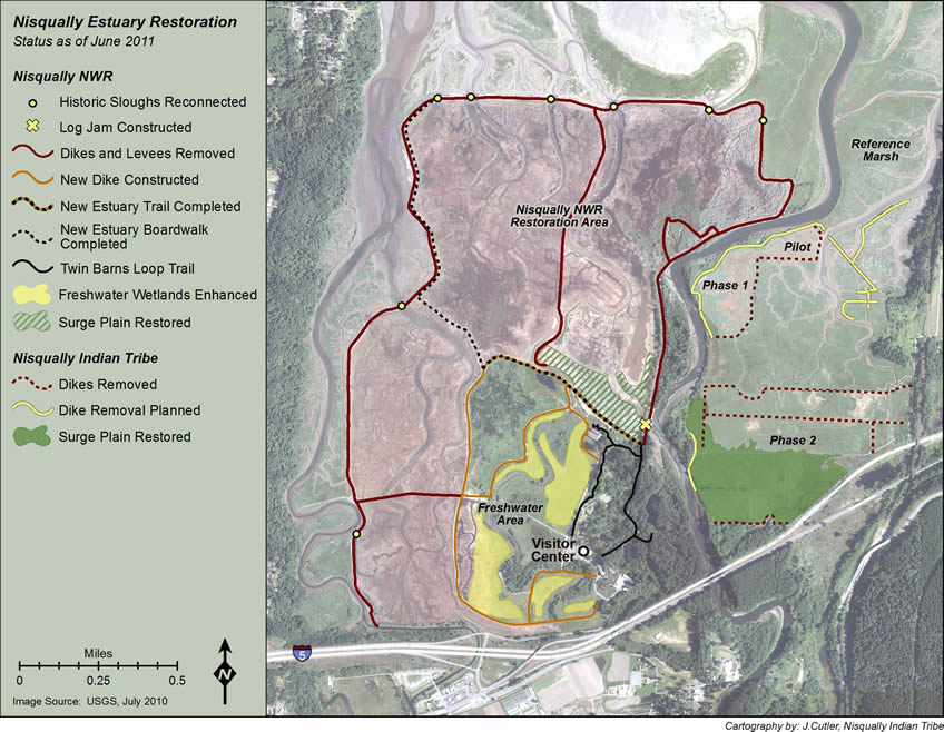 Nisqually Delta Restoration Plan Map Nisqually Delta Restoration Plan Map